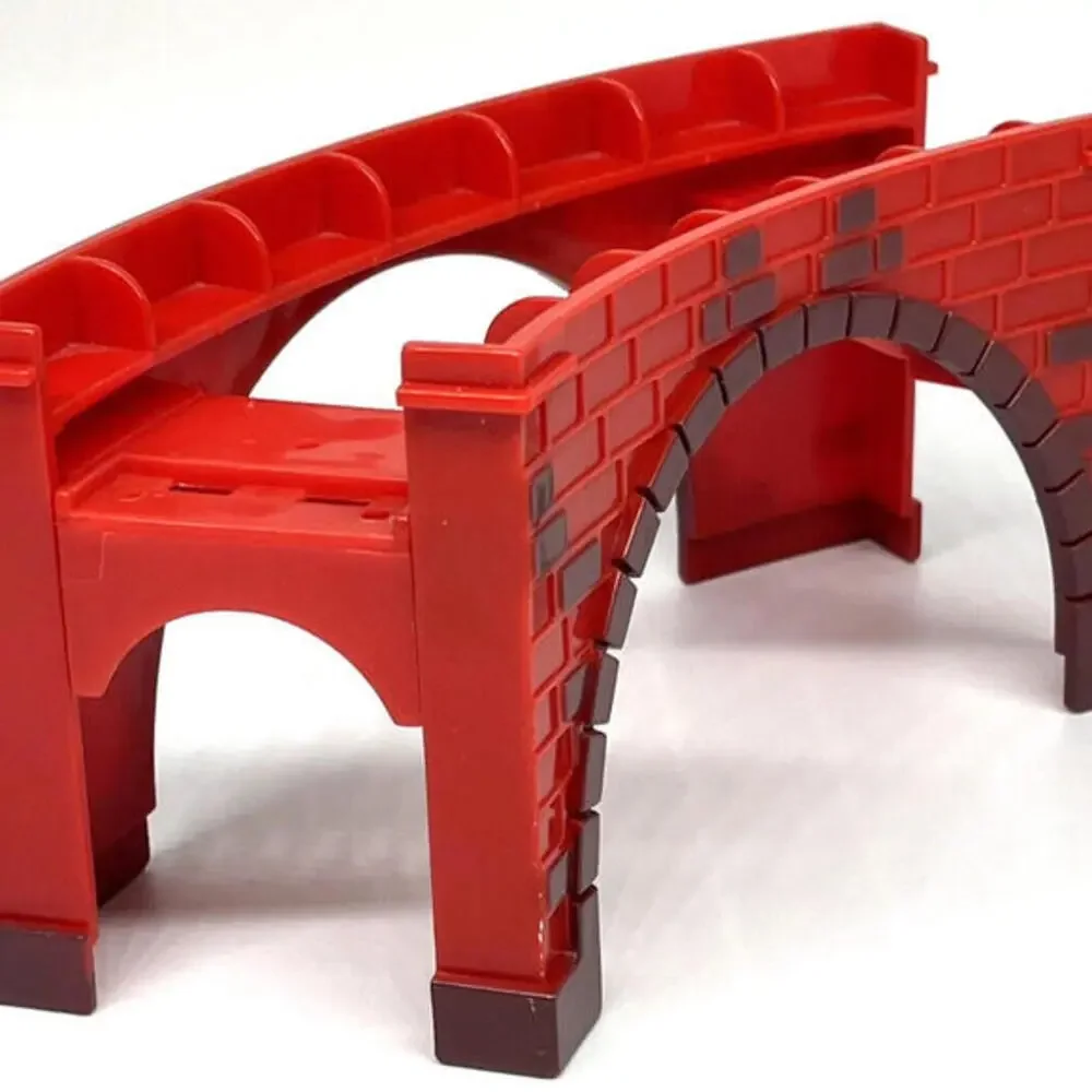 Vintage Thomas and Friends Wooden Railway Track Pieces Bridge and Tunnel‎